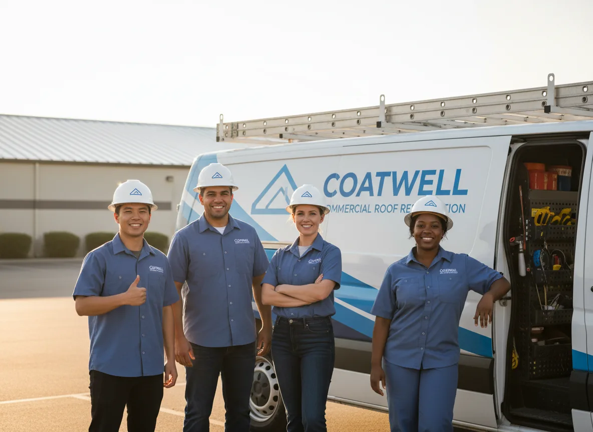 Commercial roof coating company in Yale, IA